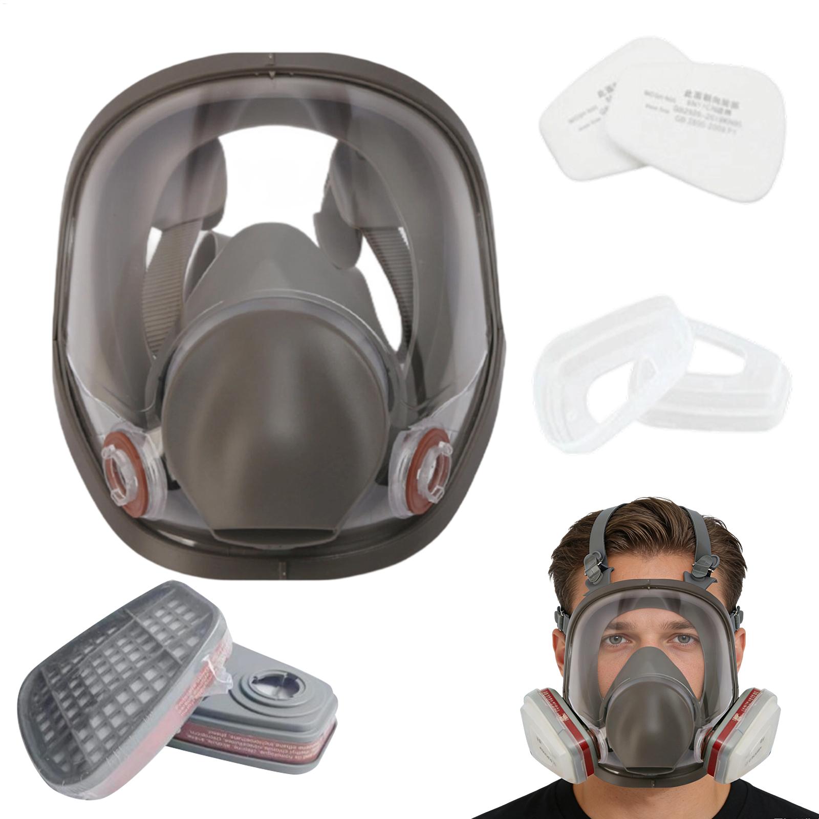 Woodworking Face Shield - Masque respiratoire anti-poussière avec filtre, écran