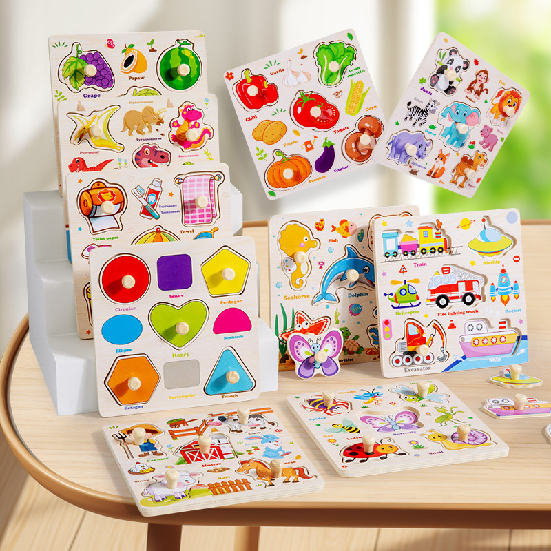Woodworking Jigsaw - Puzzle en bois Montessori pour enfants,