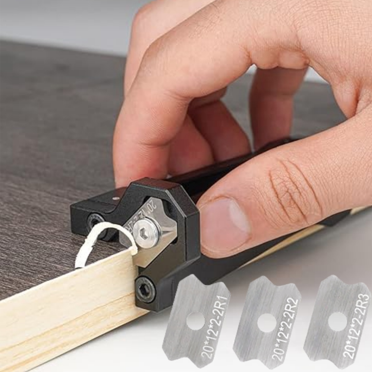 Woodworking Edge Trimmer - Raboteuse manuelle pour le travail du