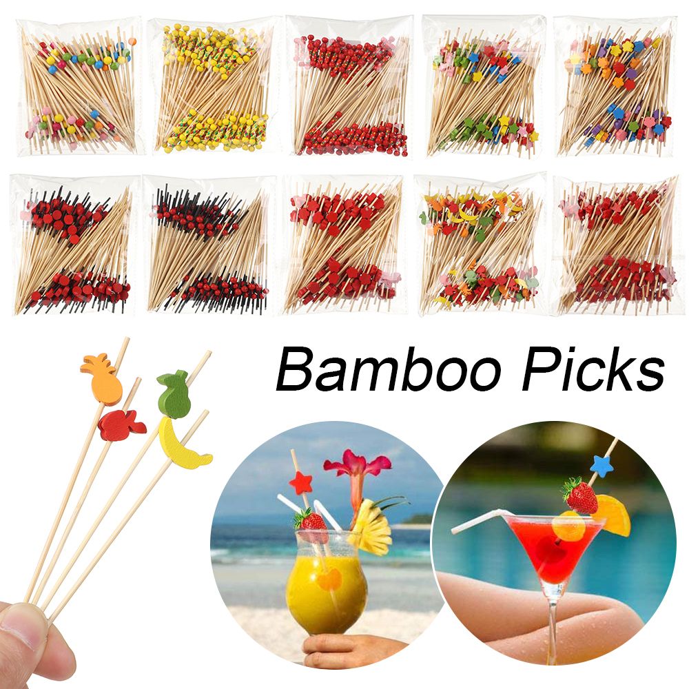 Woodworking School - Bâtonnets de fruits en bambou pour