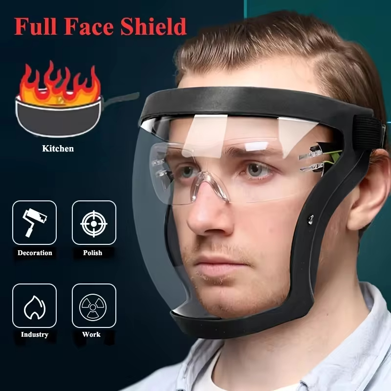 Woodworking Face Shield - Protection faciale réutilisable et résistante à