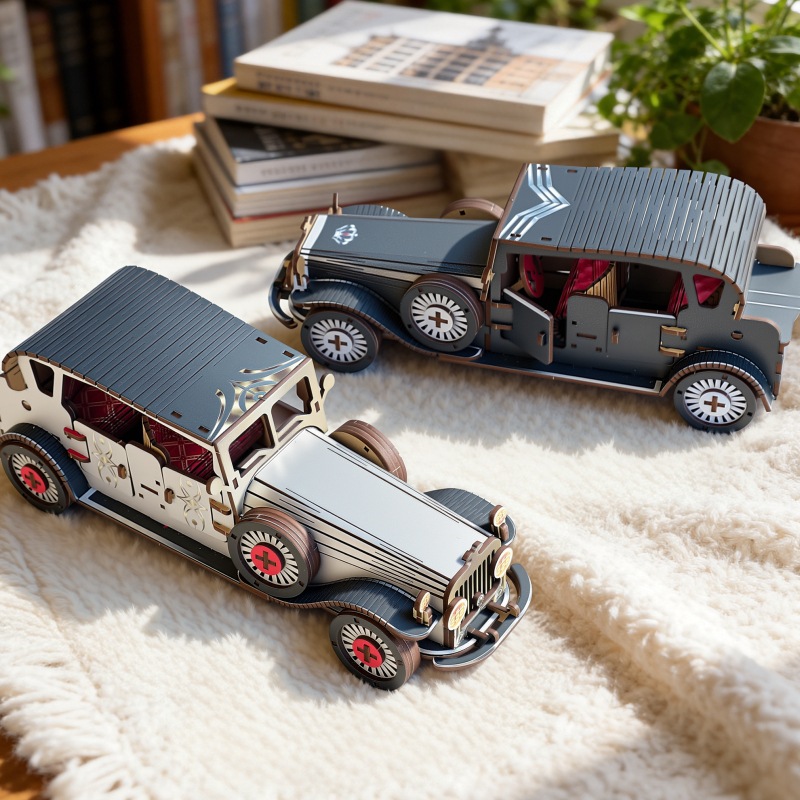 Woodworking Jigsaw - Kits de modèles miniatures de voitures