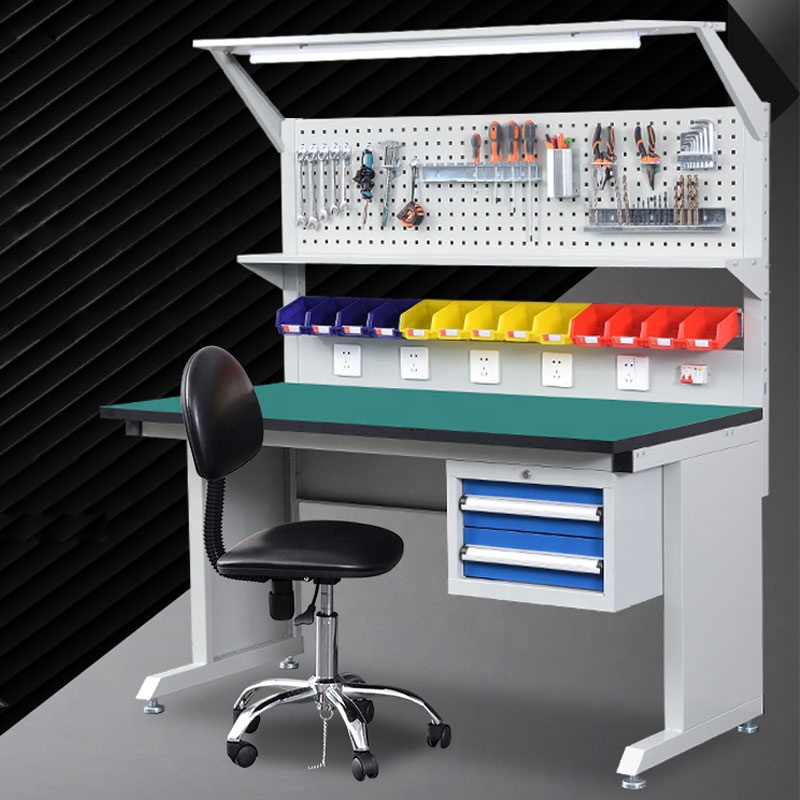 Workbench Woodworking - Banc de travail ESD réglable en