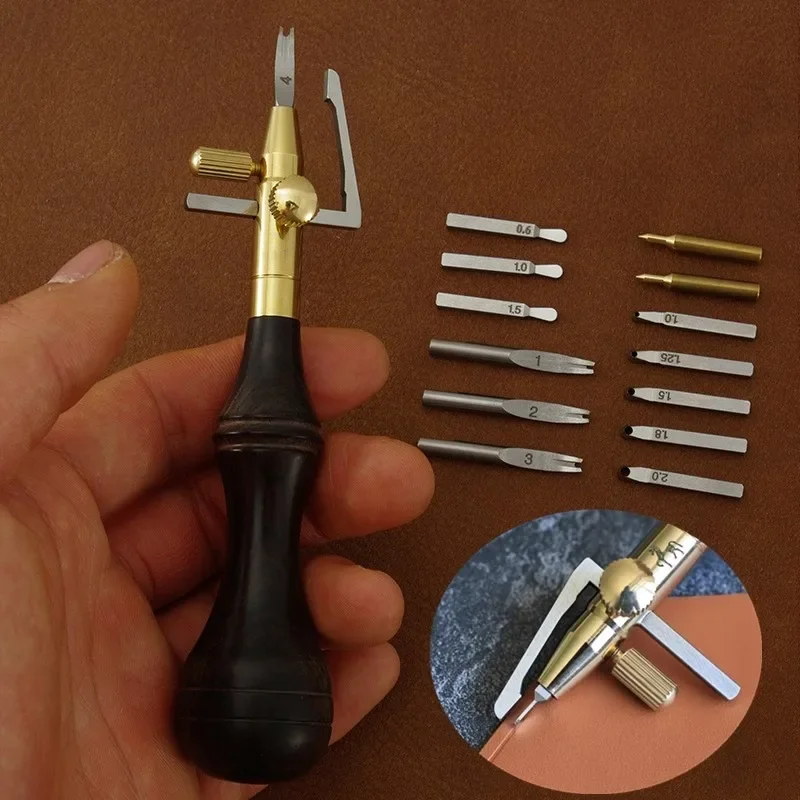 Woodworking Veneer Cutter - Tête de coupe multifonction réglable, outil