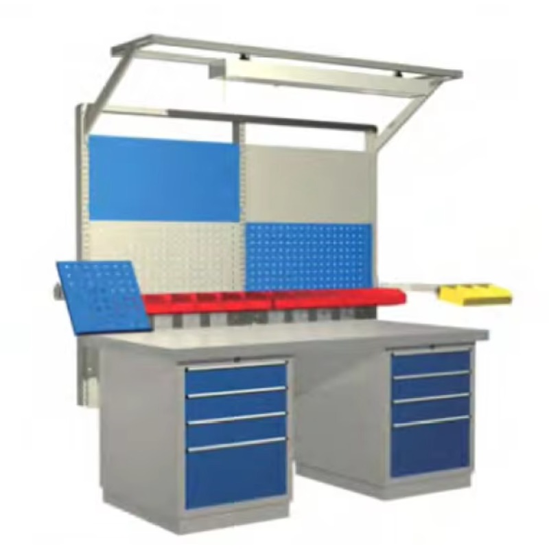 Workbench Woodworking - Banc de travail antistatique réglable pour