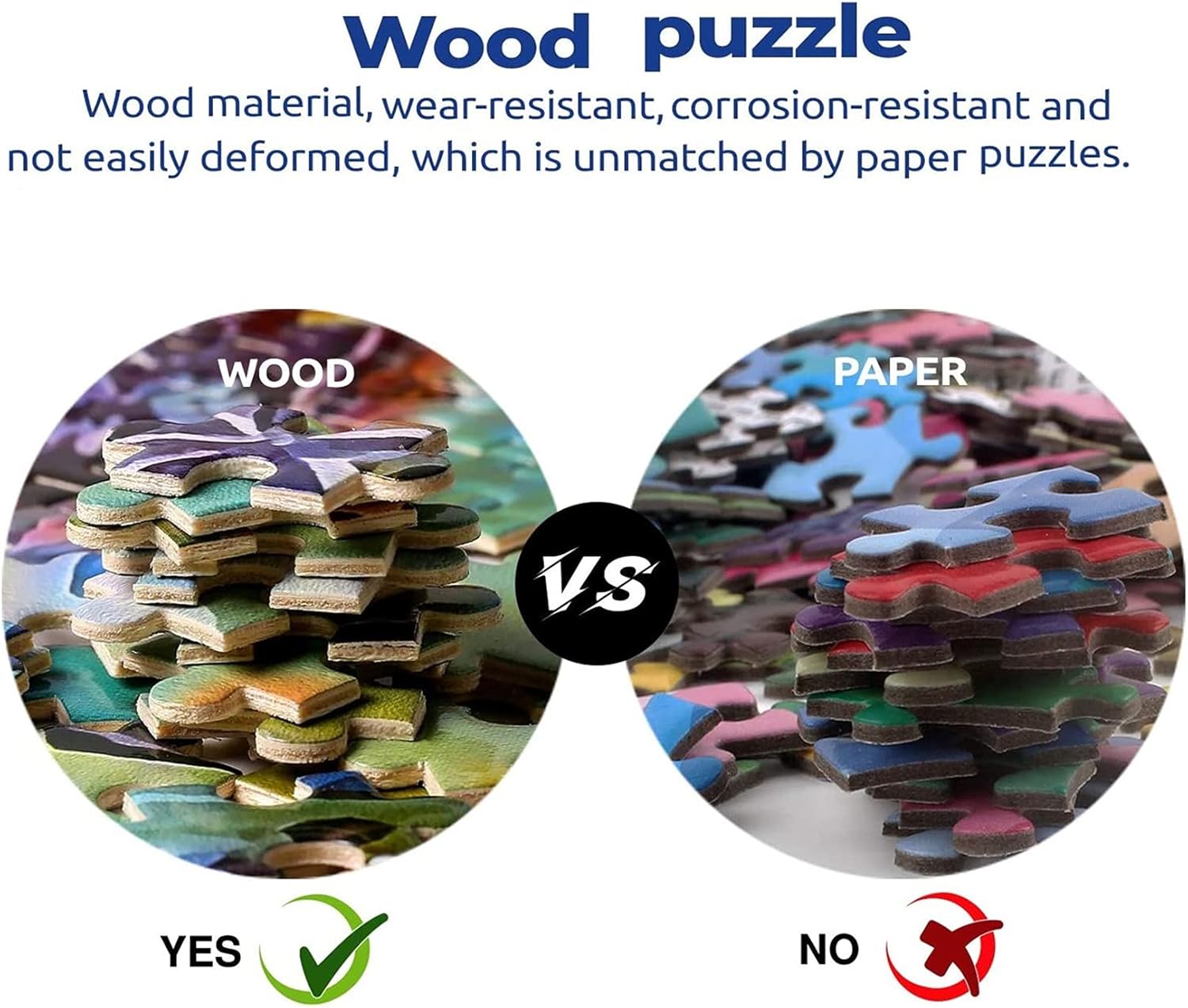 Puzzles autocollants de 500/30 - Woodworking Jigsaw avis et prix