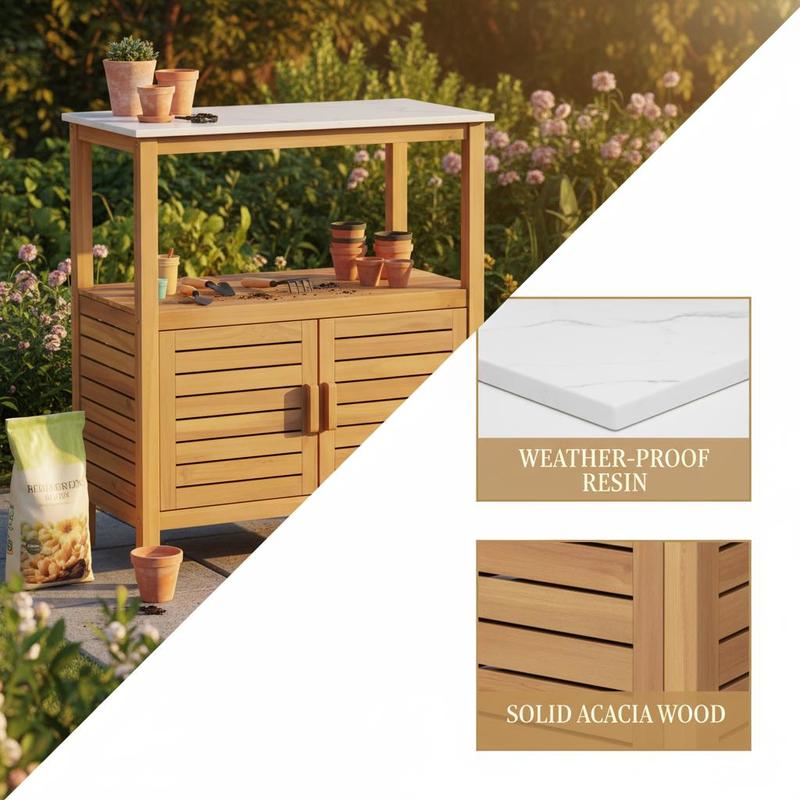 Banc de jardinage extérieur en - Workbench Woodworking avis et prix