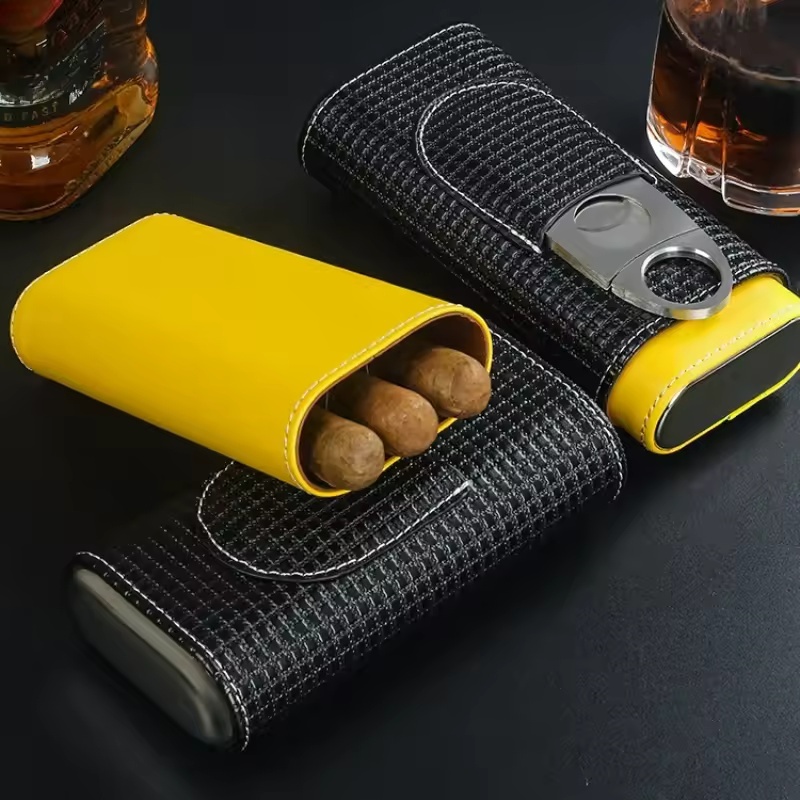 Étui à cigares portable en cui - Woodworking Veneer Cutter avis et prix