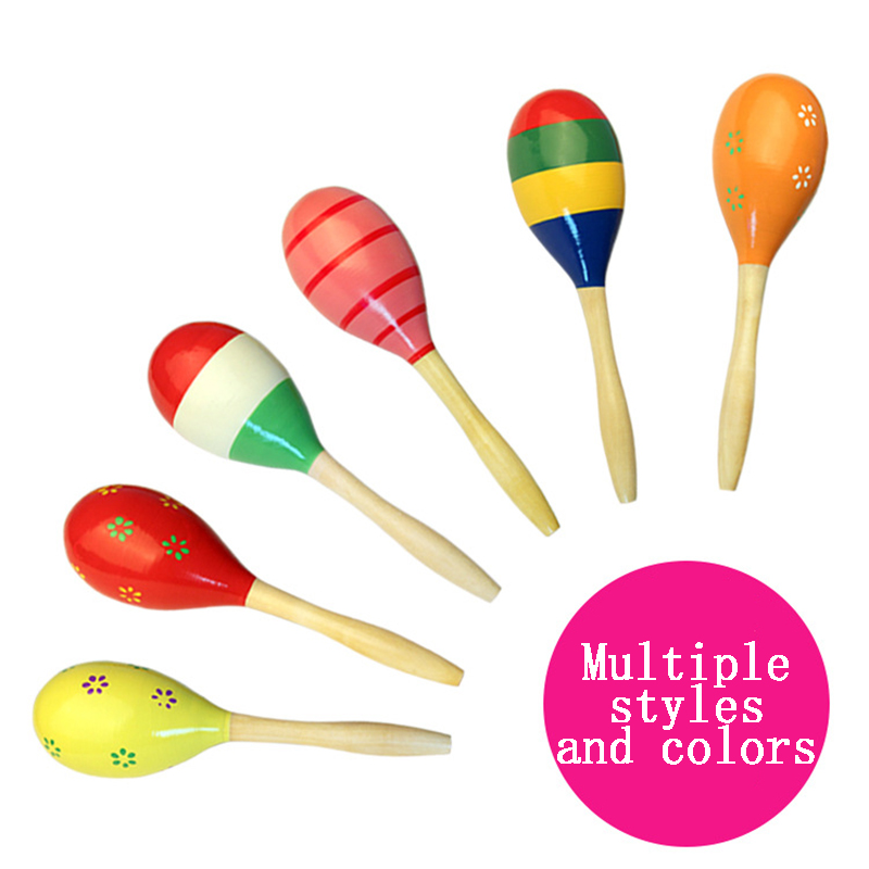 Maracas en bois colorées, four - Woodworking School avis et prix