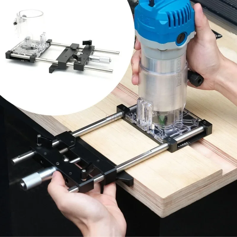 Base de support à rainurer pou - Woodworking Edge Trimmer avis et prix