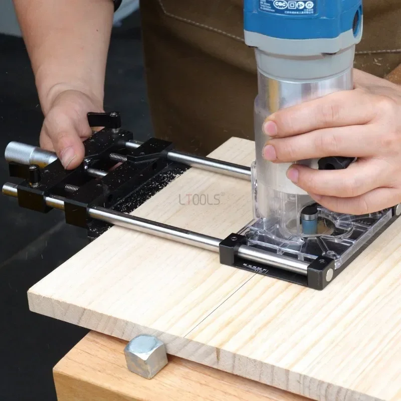 Base de support à rainurer pou - Woodworking Edge Trimmer avis et prix