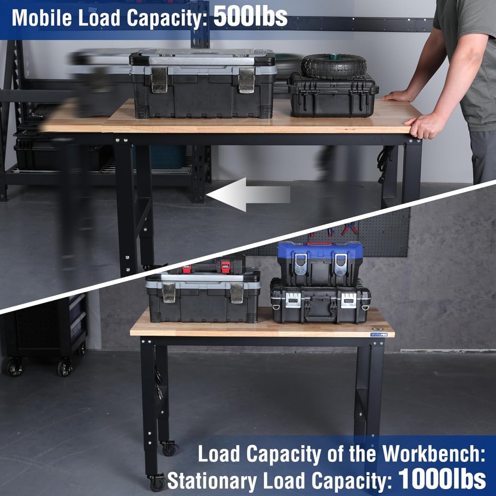 Établi de garage, établi régla - Workbench Woodworking avis et prix