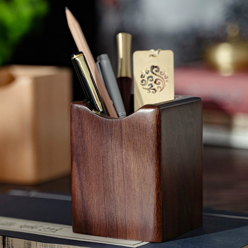 Porte-stylo en noyer naturel,  - Woodworking School avis et prix