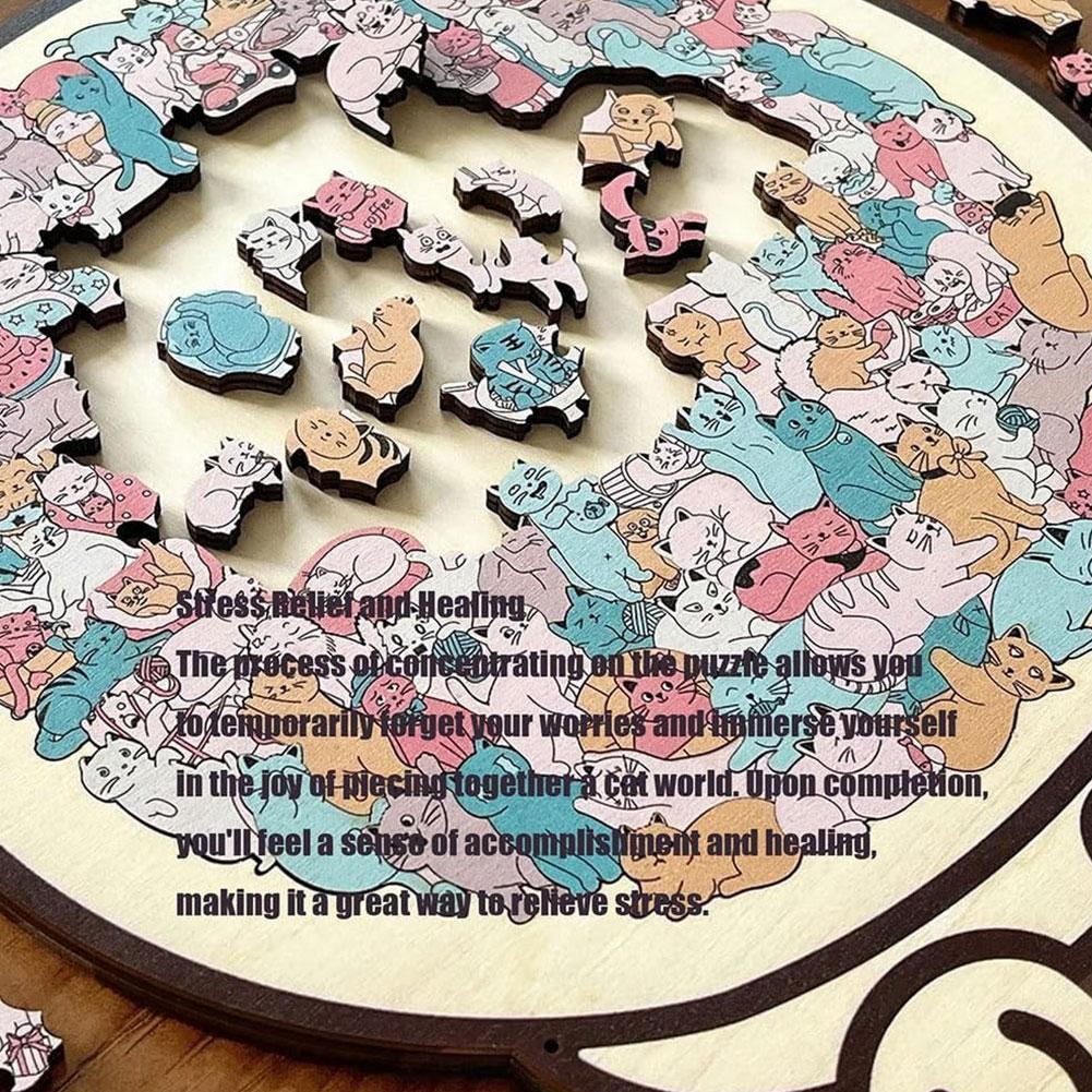 Puzzle en bois pour chat de co - Woodworking Jigsaw avis et prix